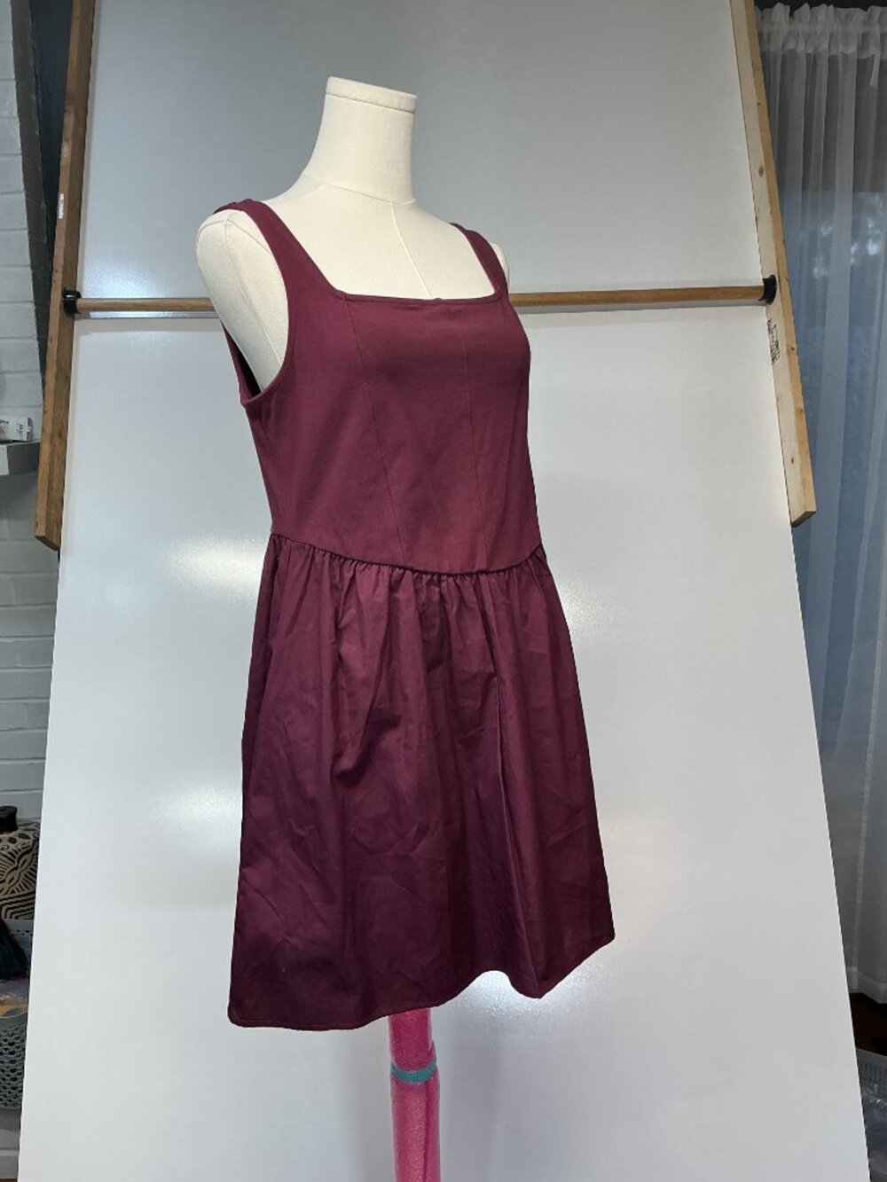 Weekend Academy Dark Cherry Corset Dress XL 14-16 NWT - Picture 14 of 15